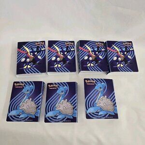 Lot Of 7 Pokemon S&V Stellar Crown - MINI ALBUM PORTFOLIO No Booster Pack - New